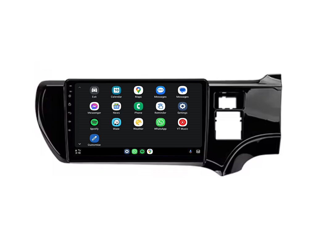 For Toyota Aqua 2011 - 2017 Android Car Stereo Wireless CarPlay Android Auto