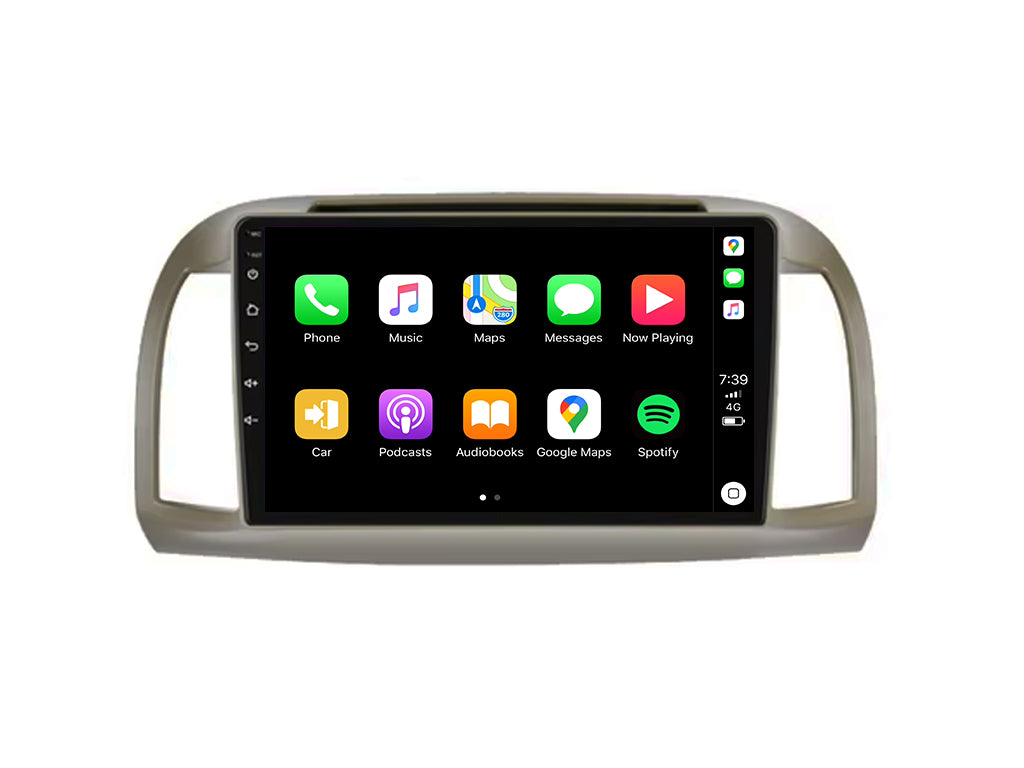 For 2002 - 2010 Nissan March/Micra Stereo Wireless CarPlay Android Auto