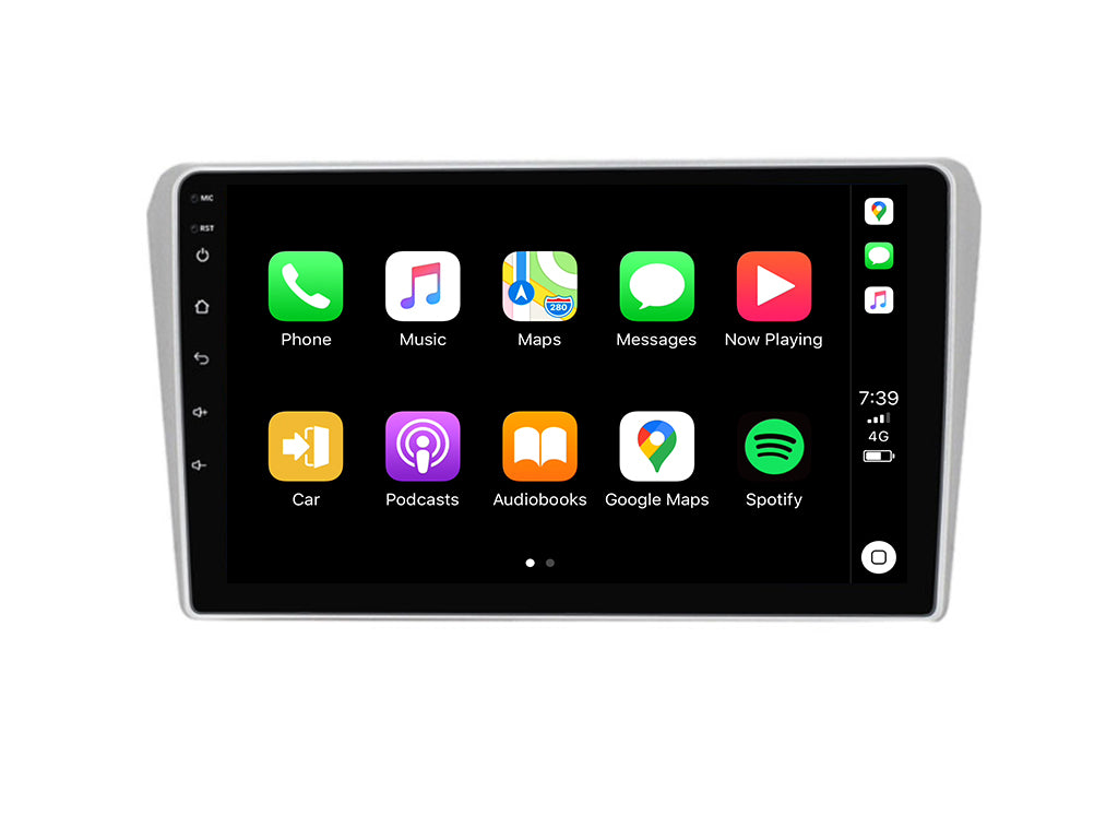 For Toyota Avensis 2002 - 2008 Android Car Stereo Wireless CarPlay Android Auto - Silver