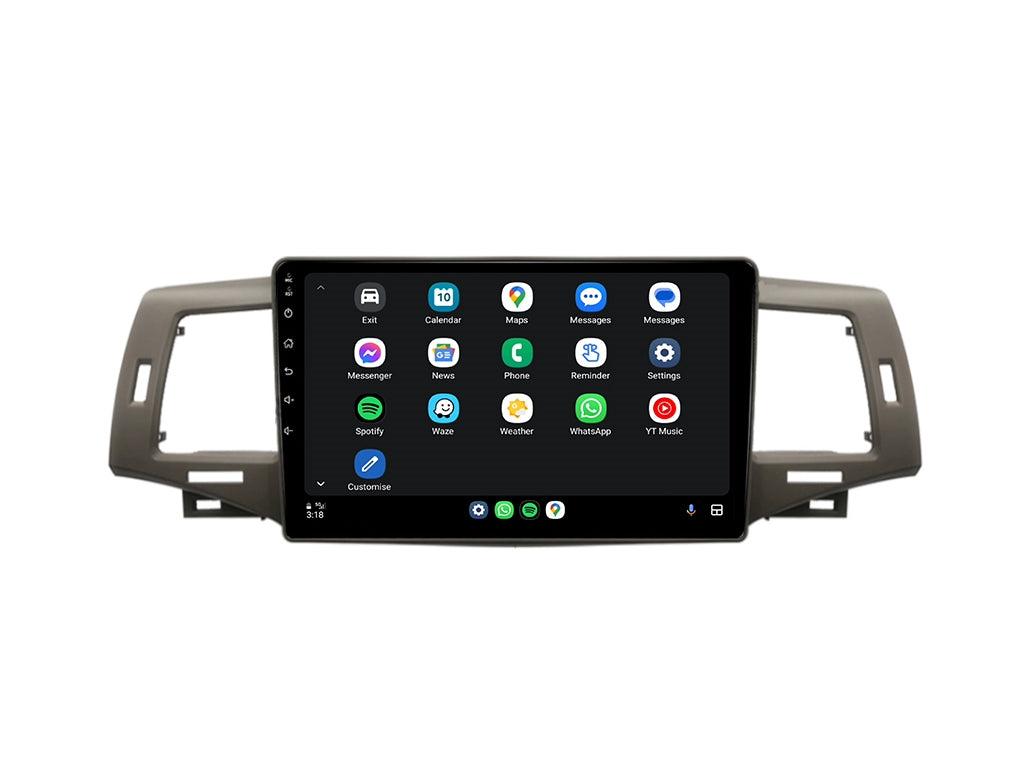 For 2000 - 2006 Toyota Corolla 9" Wireless CarPlay Android Auto Headunit (Seperate AC)