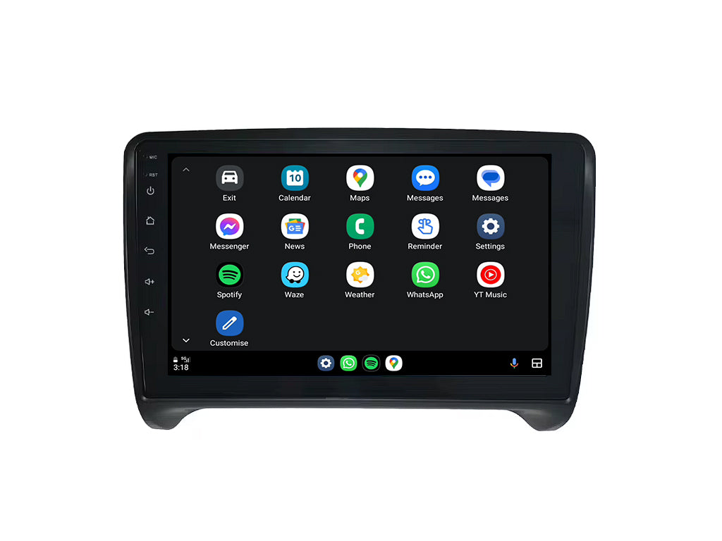For 2000 - 2014 Audi TT CarPlay Android Auto Stereo