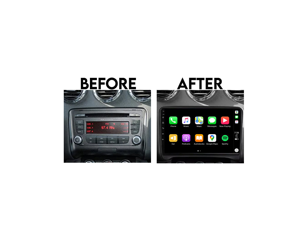 For 2000 - 2014 Audi TT CarPlay Android Auto Stereo