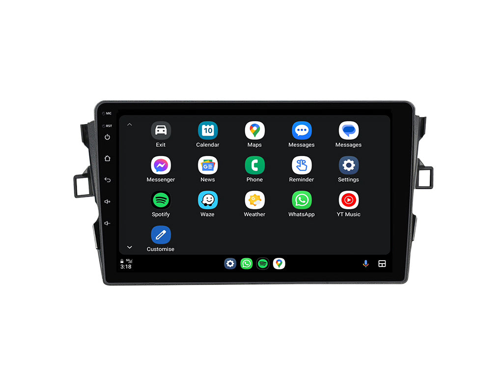 For 2006 - 2012 Toyota Corolla Auris Blade CarPlay Android Auto Stereo