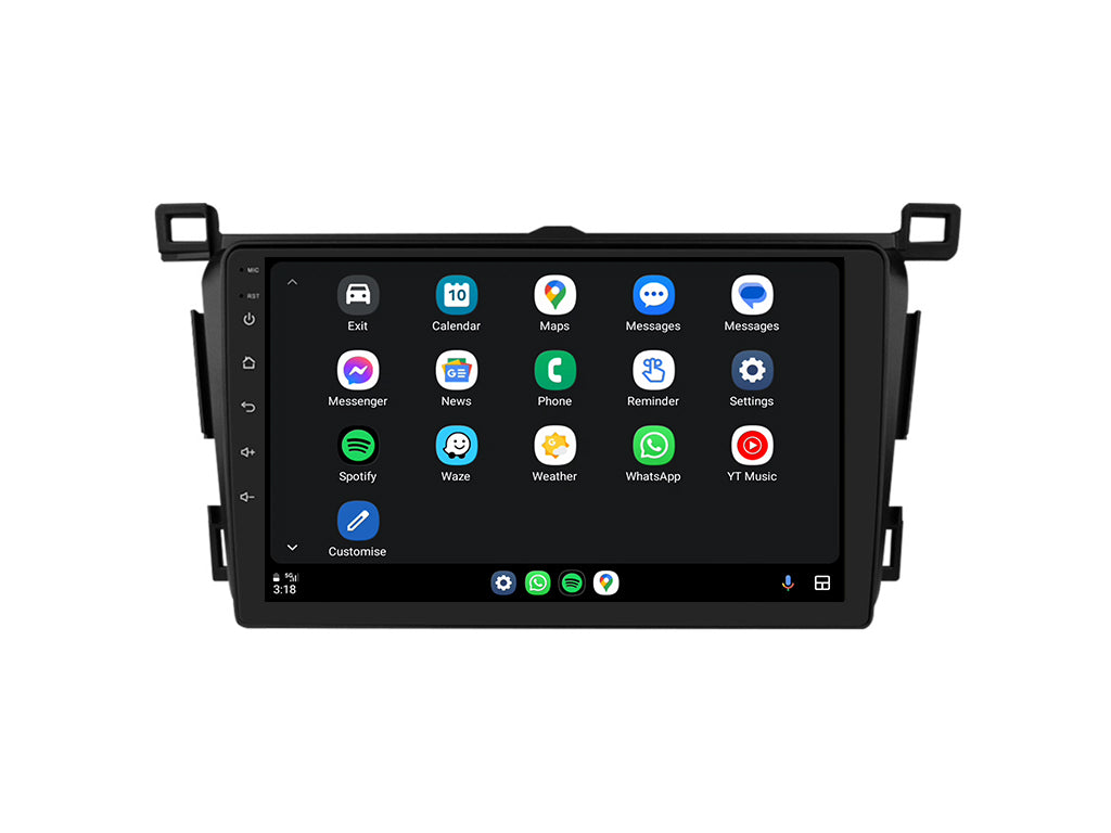 For 2013 - 2017 Toyota RAV4 CarPlay Android Auto Stereo