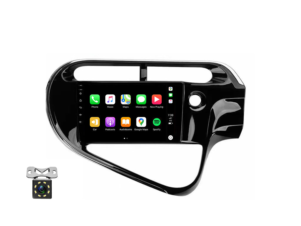 For 2017 - 2020 Toyota Aqua / Prius C CarPlay Android Auto Stereo
