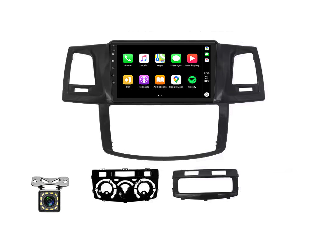 For Toyota Hilux 2005 - 2008 Wireless CarPlay Android Auto Headunit Set
