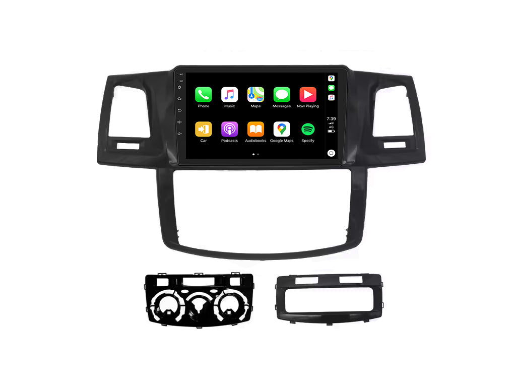 For Toyota Hilux 2005 - 2008 Wireless CarPlay Android Auto Headunit Set