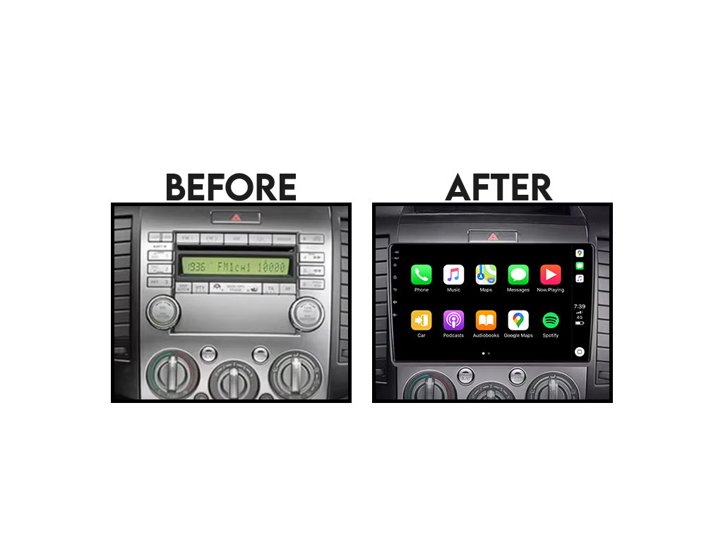 For Mazda BT-50 BT50 / Ford Ranger 2006 - 2010 CarPlay Android Auto Stereo