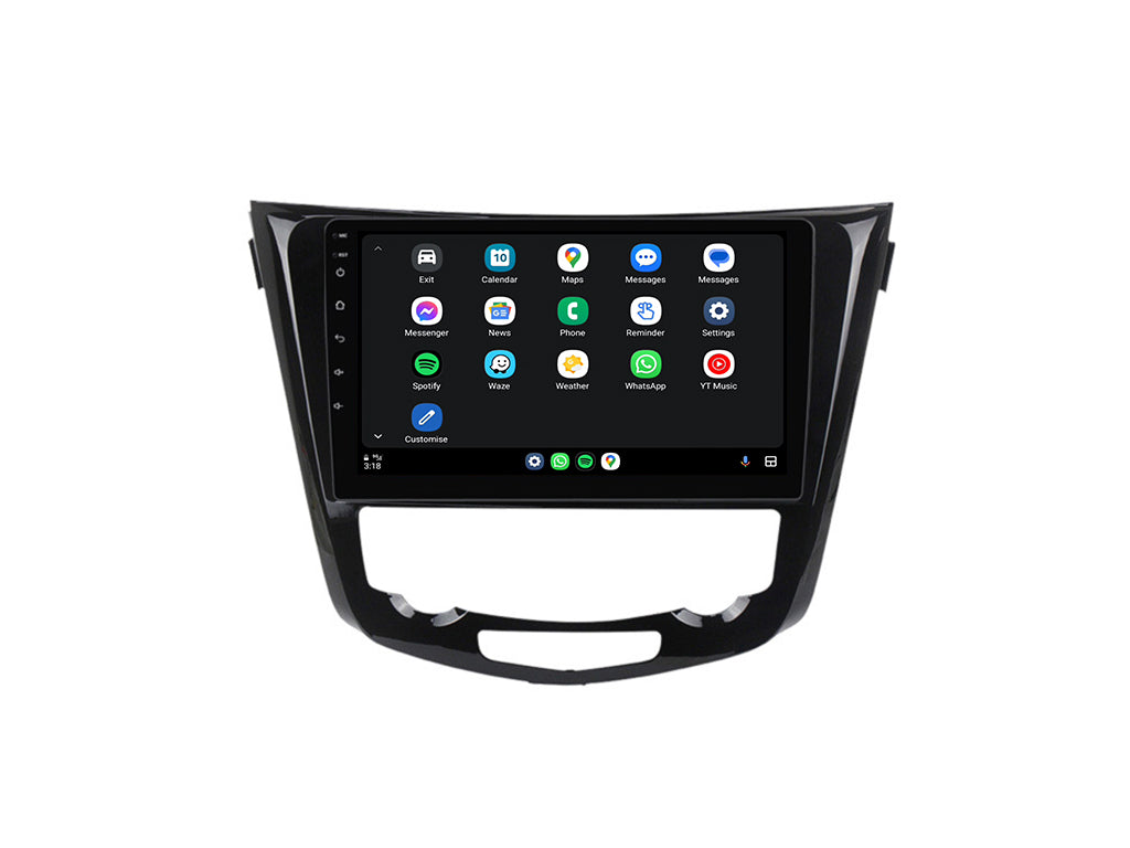 For 2013 - 2022 Nissan X-Trail CarPlay Android Auto Stereo