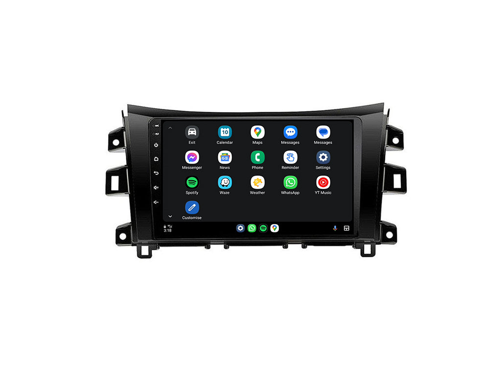 For 2015 - 2023 Nissan Navara CarPlay Android Auto Stereo