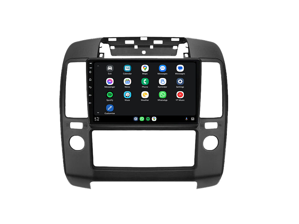 For 2006 - 2013 Nissan Navara (Thai Built) CarPlay Android Auto Stereo