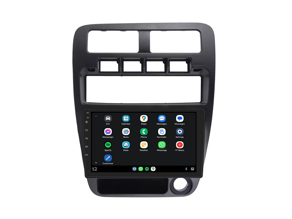For 1992 - 1998 Nissan Navara CarPlay Android Auto Stereo