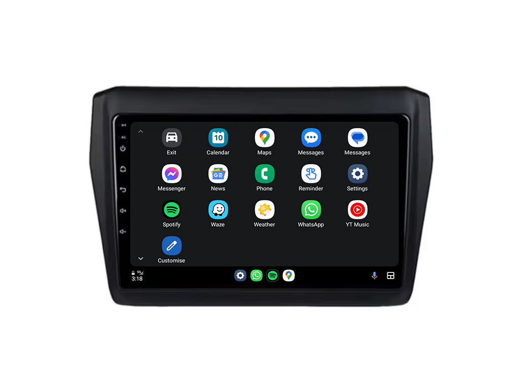 For 2017 - 2023 Suzuki Swift 9" CarPlay Android Auto Stereo