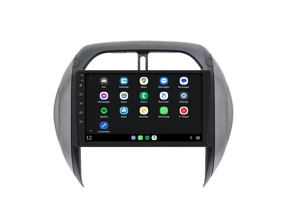For 2003 - 2005 Toyota RAV4 9" CarPlay Android Auto Stereo