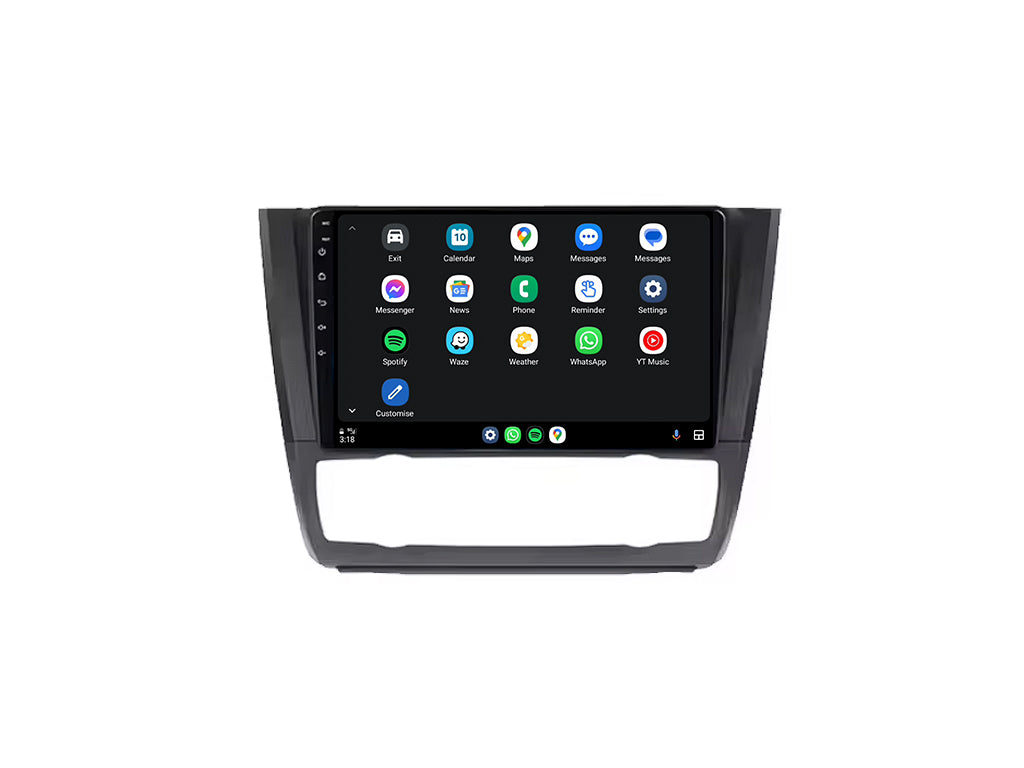 For 2004 - 2012 BMW 1-Series E81, E82, E87, E88 CarPlay Android Auto Stereo