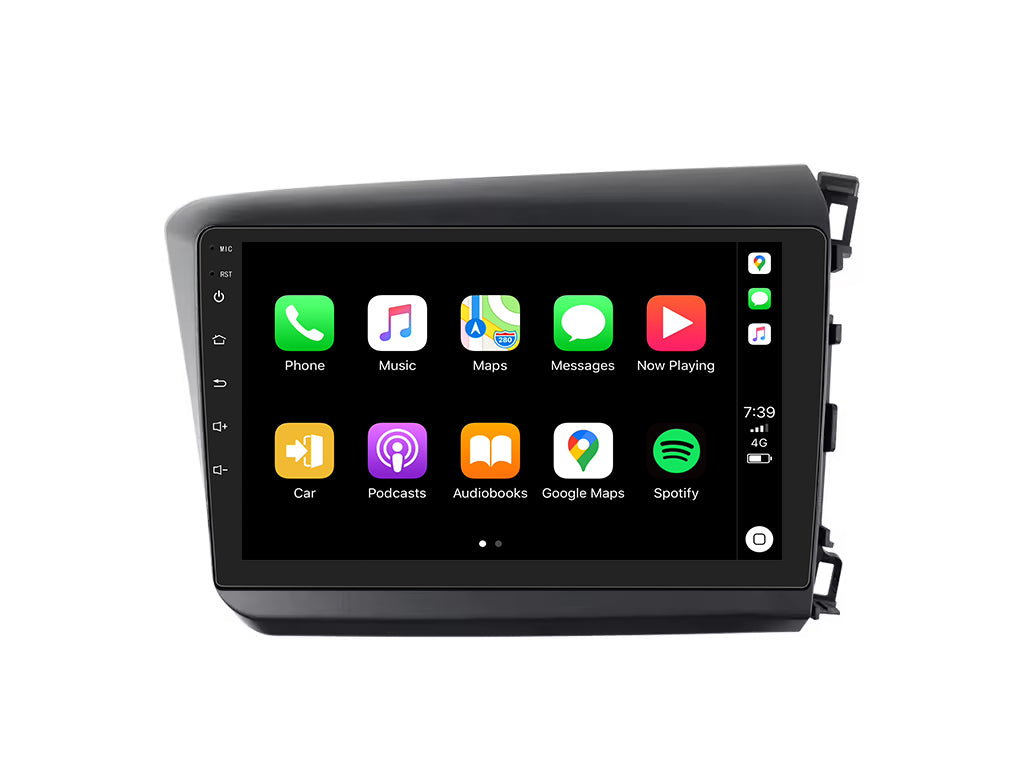 For 2012 - 2015 Honda Civic CarPlay Android Auto Stereo