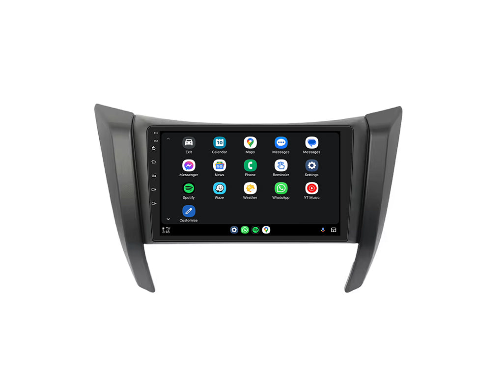 For 2015 - 2022 Nissan Navara NP300 CarPlay Android Auto Stereo