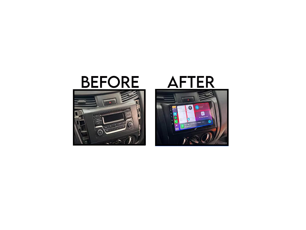 For 2015 - 2022 Nissan Navara NP300 CarPlay Android Auto Stereo