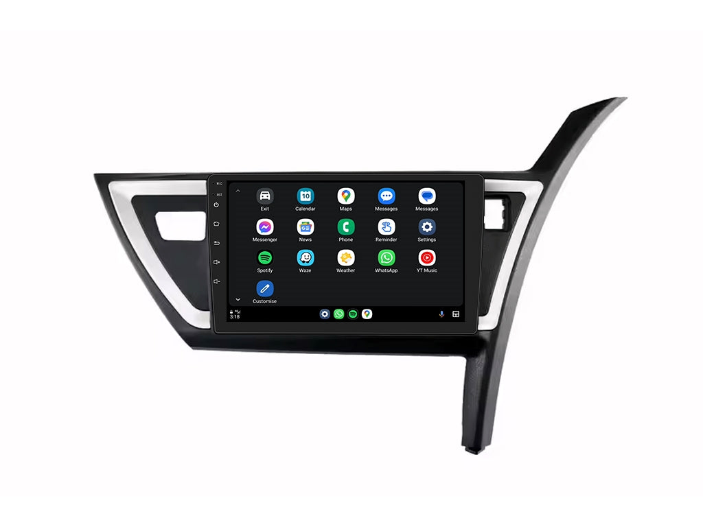 For 2012 - 2015 Toyota Auris / Corolla Wireless CarPlay Android Auto Headunit Set
