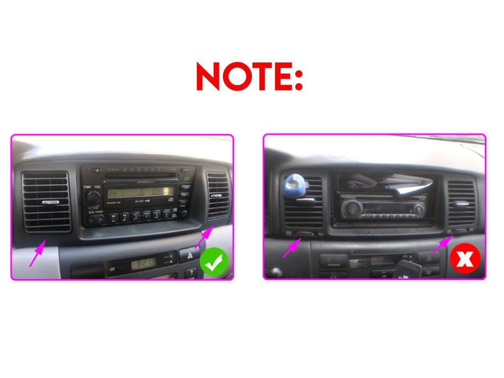 For 2001 - 2007 Toyota Corolla 9" Android Car Stereo Set
