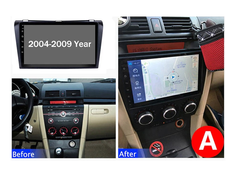 For 2004 - 2009 Mazda 3 / Axela 9" Android Car Stereo