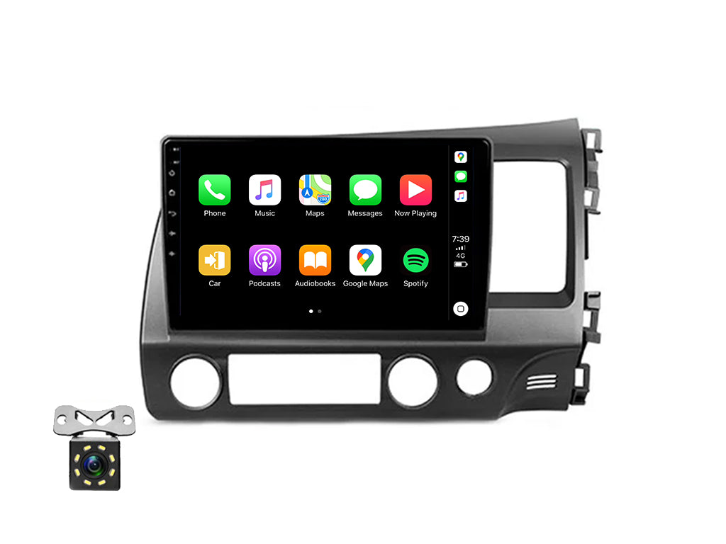 For Honda Civic 2008 - 2011 Android Car Stereo Wireless CarPlay Android Auto