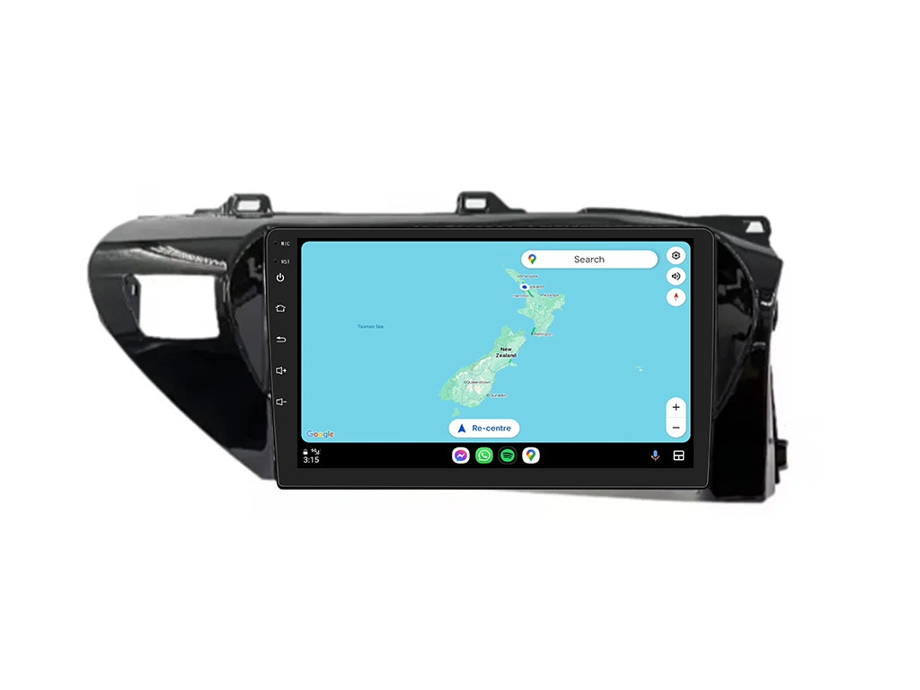 For Toyota Hilux 2016 - 2022 Wireless CarPlay Android Auto Headunit Set