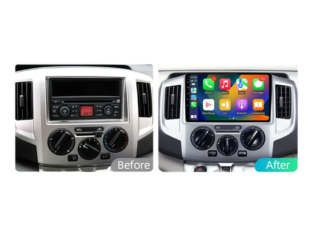 For 2013 - 2018 Nissan NV200 9" CarPlay Android Auto Headunit