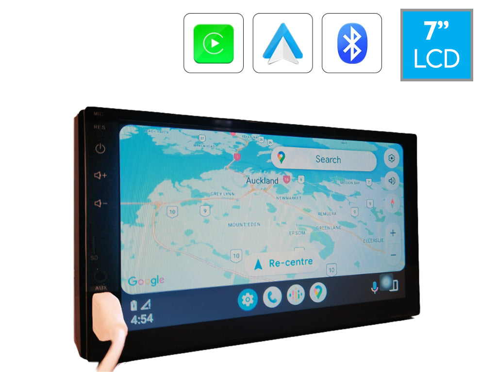 7" 2 Din Wired CarPlay Android Auto Car Stereo