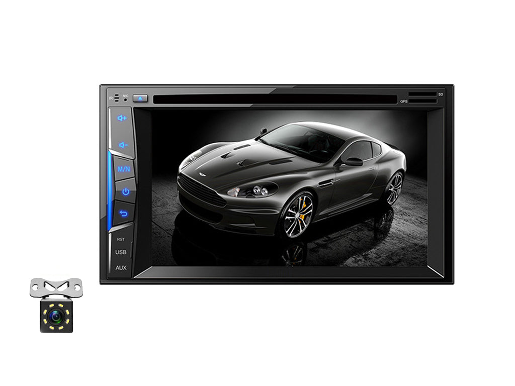 6.2" Car Bluetooth CD DVD Player AM FM