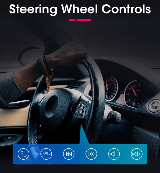 For Toyota 200x100mm 7" Car Stereo – Wireless CarPlay & Android Auto, Cooling Fan & External Mic