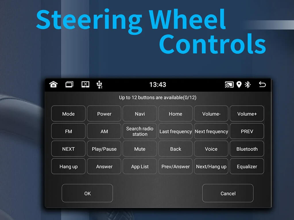 For VW 9" Android Car Stereo CarPlay Android Auto 2GB Ram 64GB Rom