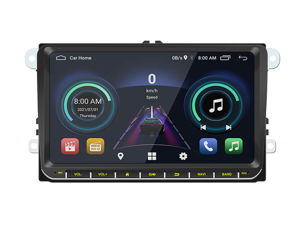 For VW 9" Android Car Stereo CarPlay Android Auto 2GB Ram 64GB Rom