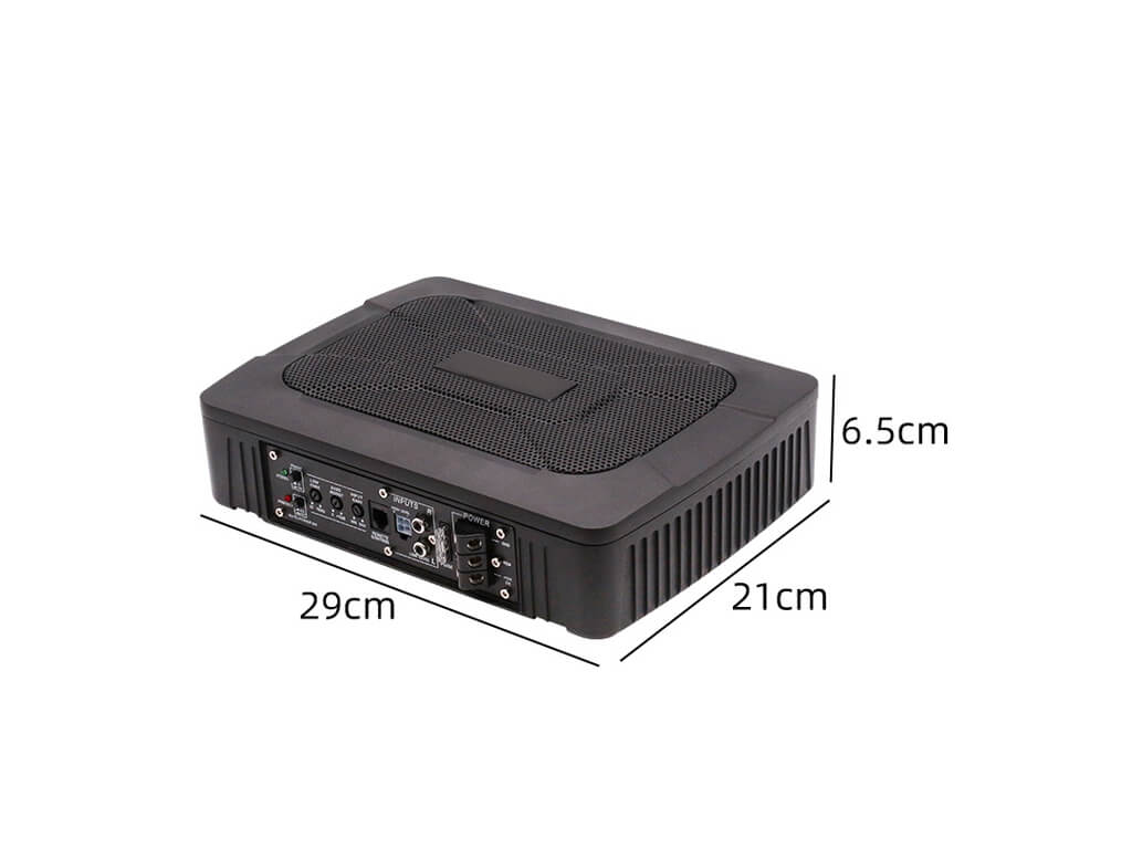 6X9" 600W Active Under Seat Car Subwoofer