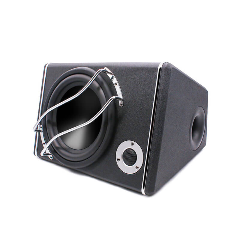 10" 880W Active Boxed Sub with Amplifier - Black