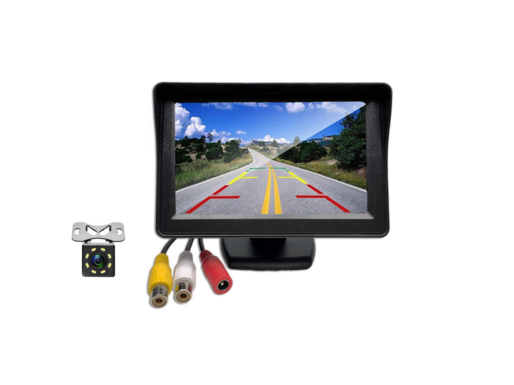4.3" Vehicle Monitor + 8 LED Camera - 12V