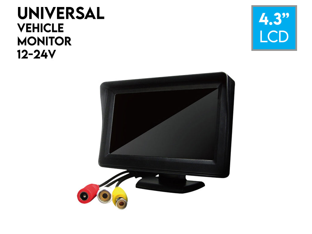 4.3" Vehicle Monitor 12V-24V