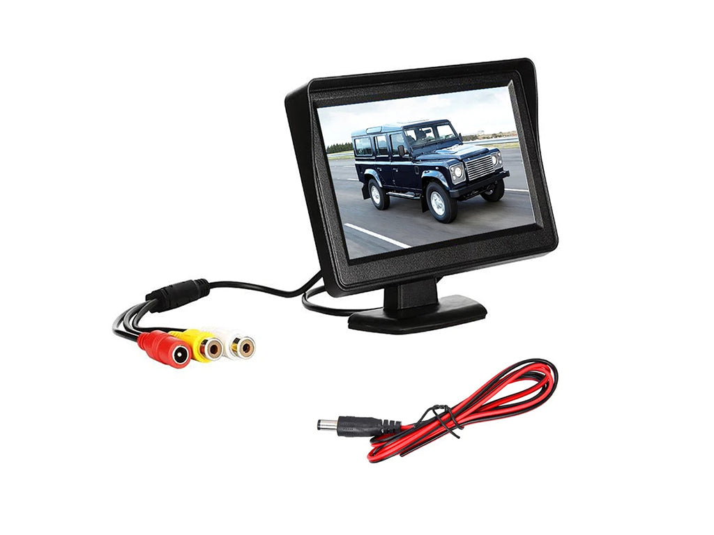 4.3" Vehicle Monitor + 8 LED Camera - 12V