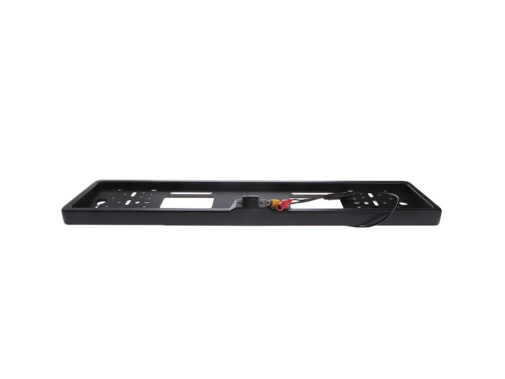European Plate Holder with 12V 4 LED Reversing Camera