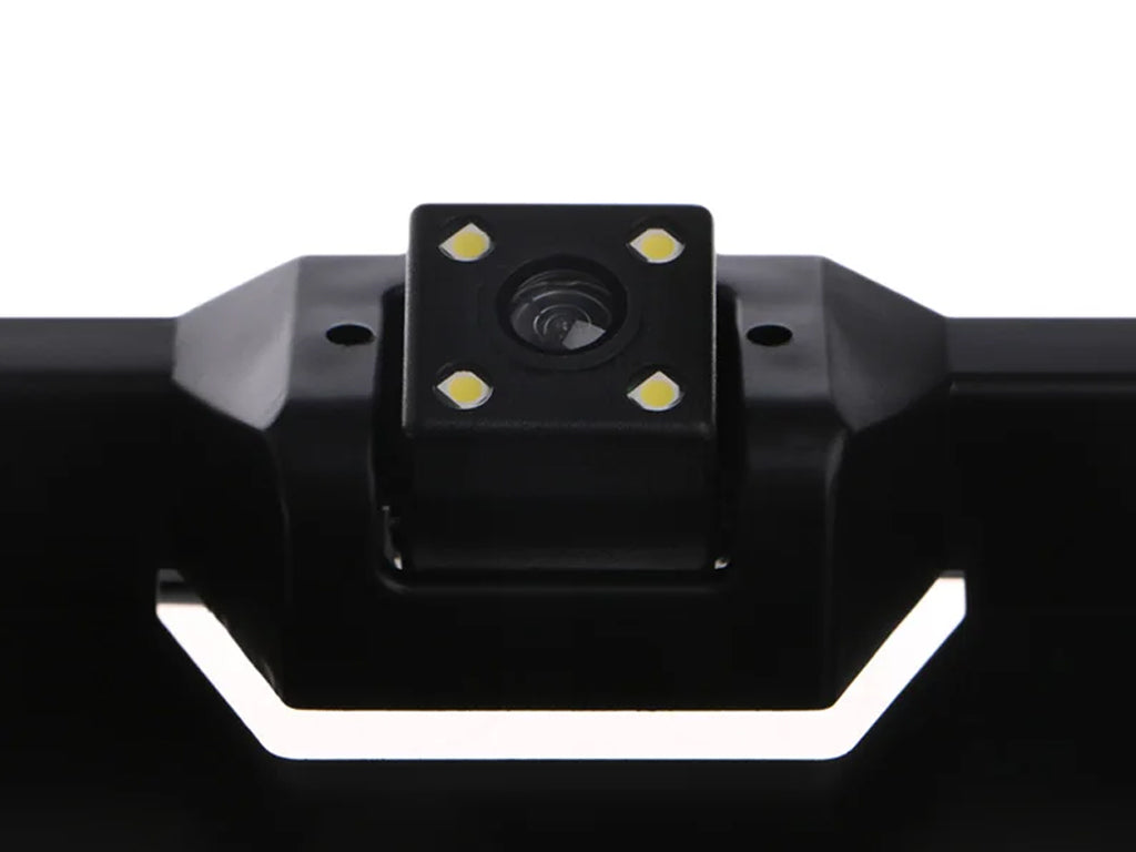 European Plate Holder with 12V 4 LED Reversing Camera