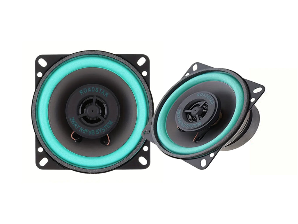 4" 2-Way Car Speakers 100W Max (1 Pair)