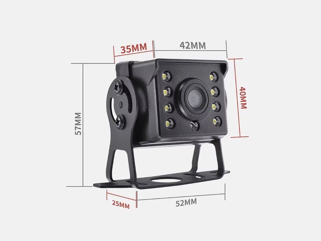 12V-24V 8 LED Truck Bus Camera AV