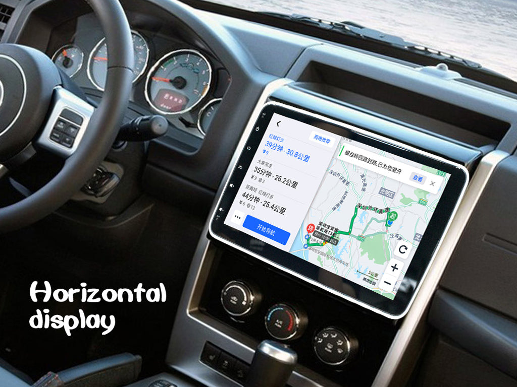 10.1" Android Headunit 360° Rotatable Display Wireless CarPlay Android Auto