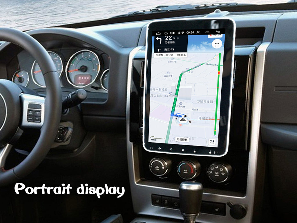 10.1" Android Headunit 360° Rotatable Display Wireless CarPlay Android Auto