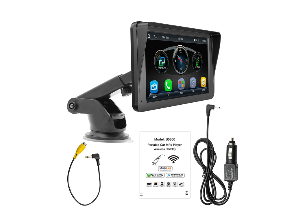 7" Portable CarPlay Android Auto Monitor