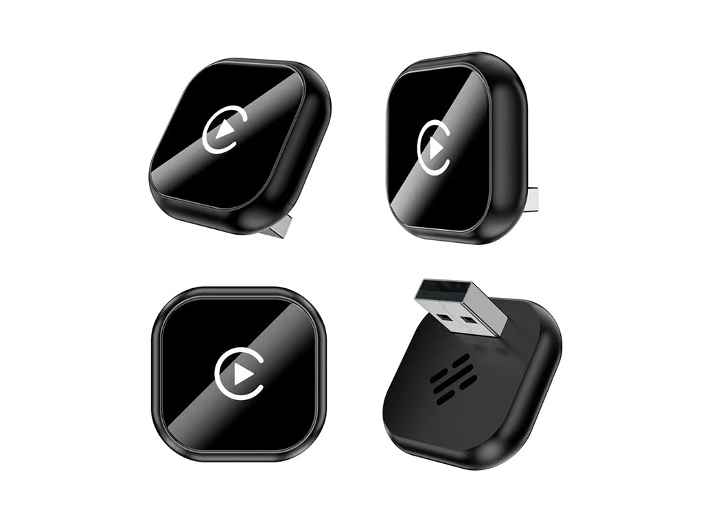 Wireless CarPlay & Android Auto Adapter - USB Dongle Convert Wired to Wireless