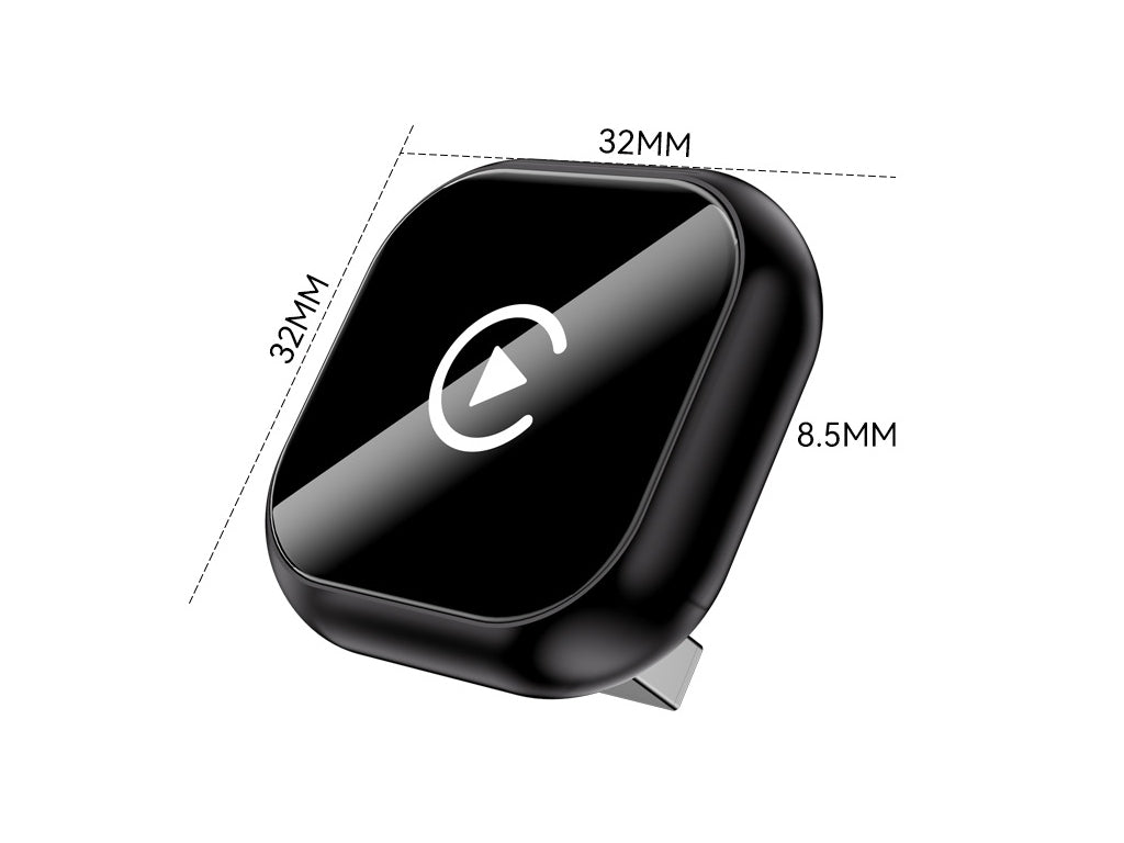 Mini Wireless CarPlay / Android Auto Adapter – Wired to Wireless Converter