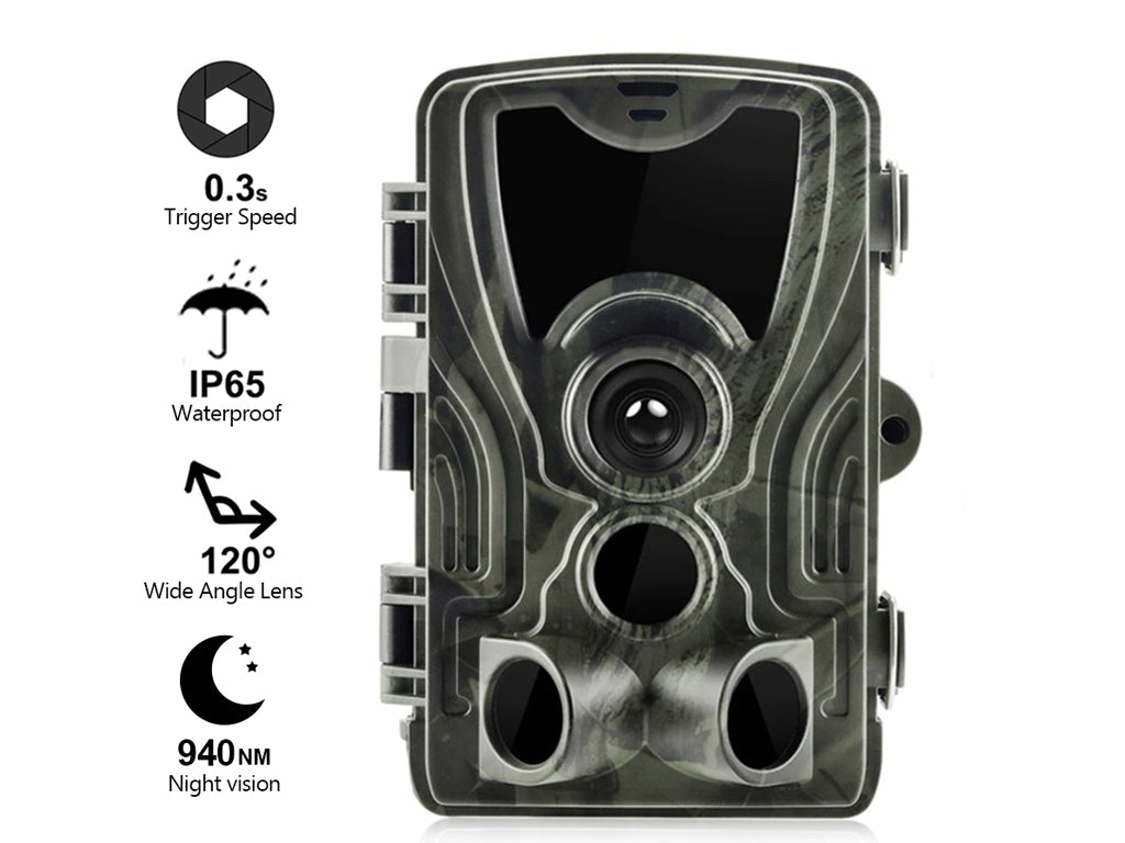 1080P 20MP Hunting Trail Camera Invisible IR LCD