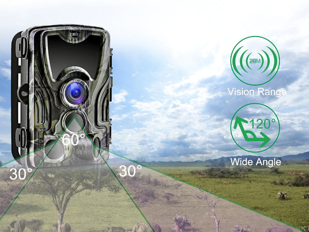 1080P 20MP Hunting Trail Camera Invisible IR LCD
