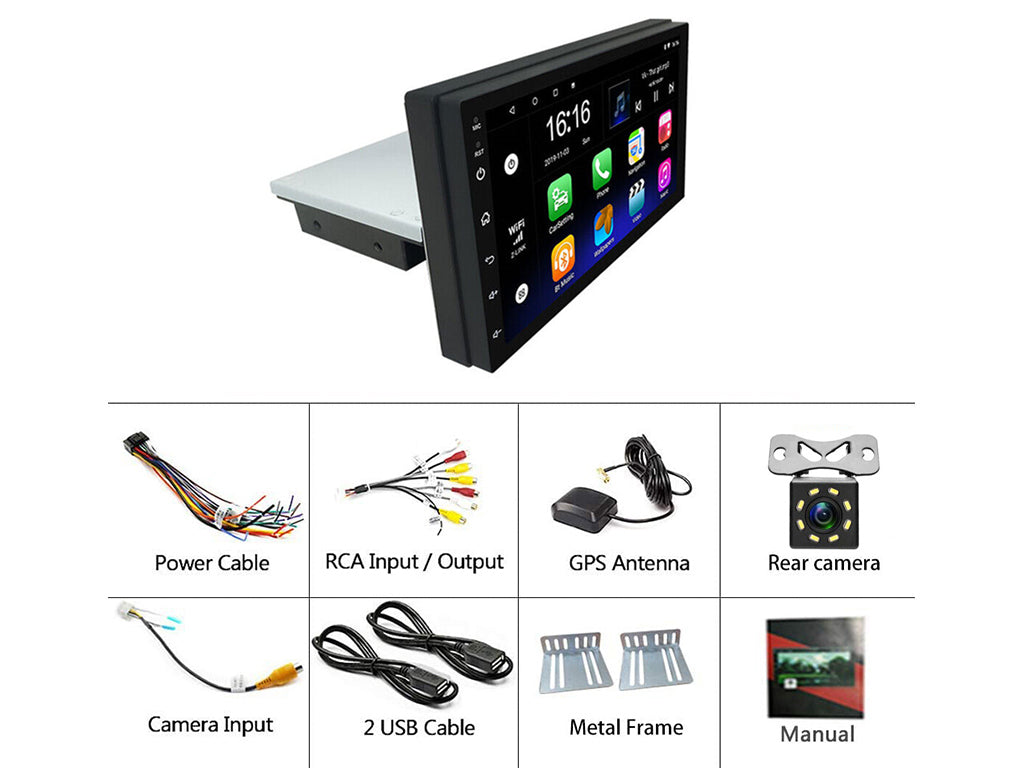 1 Din 7" Android Car Headunit Stereo